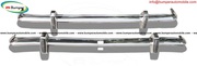Ford Cortina MK2 bumper kit (1966-1970) stainless steel