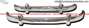 Saab 93 bumper kit stainless steel